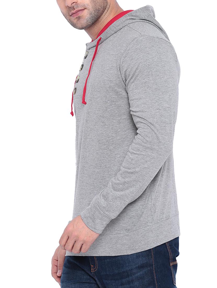 grey cotton t-shirt - 15739181 - Zoom Image - 2