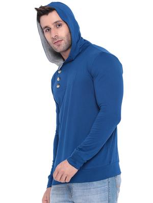 blue cotton t-shirt - 15739182 - Standard Image - 2