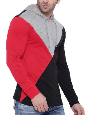 multi colored cotton color block t-shirt - 15739183 - Standard Image - 2