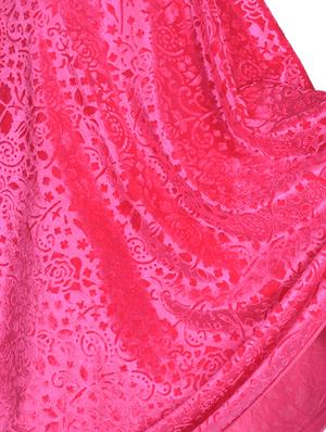 Velvet self-design dupatta - 15739253 - Standard Image - 2