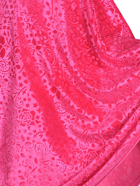 Velvet self-design dupatta - 15739253 - Zoom Image - 2