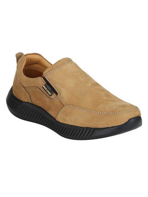 red chief brown Leather casual slip ons - 15739807 - Standard Image - 1