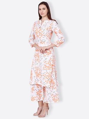 Printed straight kurta - 15740517 - Standard Image - 2