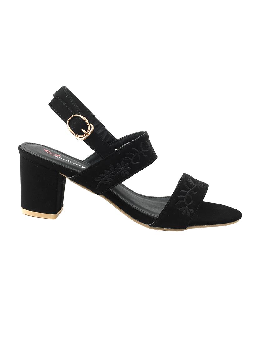 black back strap sandals - 15741167 - Zoom Image - 2