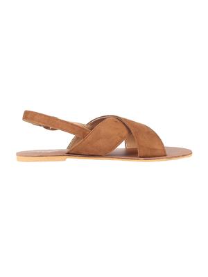 brown back strap sandals - 15741217 - Standard Image - 2