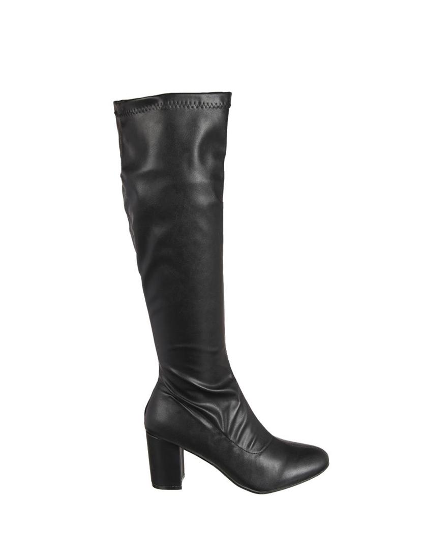 black knee length boots - 15741842 - Zoom Image - 2