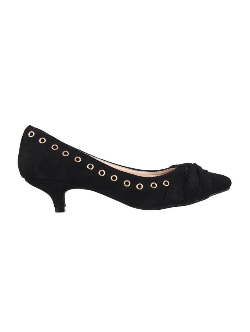black slip on pumps - 15741910 - Zoom Image - 2