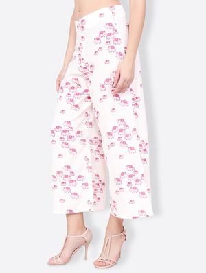 mid waist straight palazzo - 15742539 - Standard Image - 2