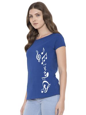 round neck graphic print tee - 15742593 - Standard Image - 2