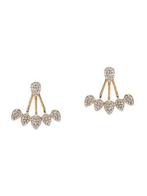 gold plated studs earring - 15743474 - Standard Image - 2