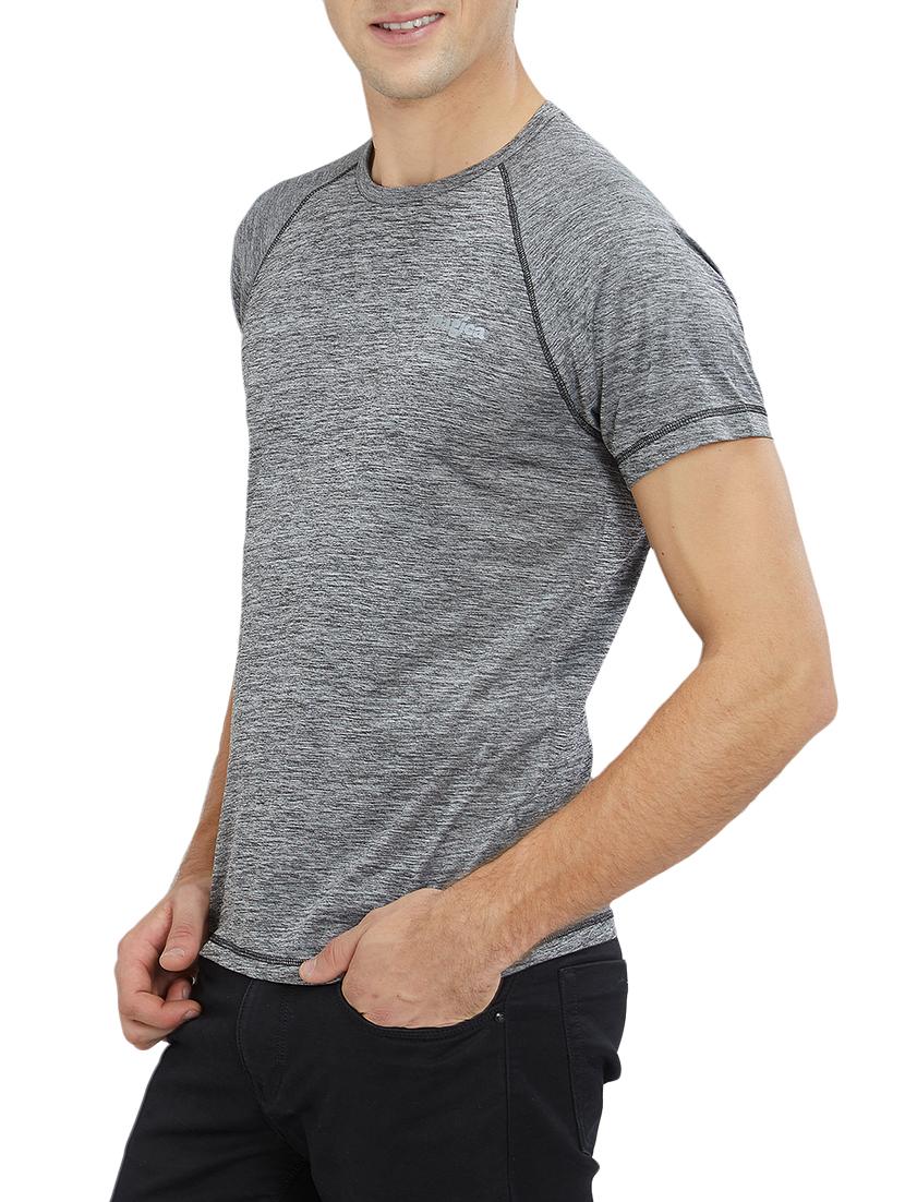 grey polyester raglan t-shirt - 15744902 - Zoom Image - 2