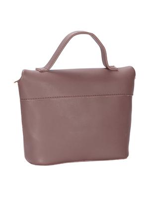purple leatherette (pu) regular sling bag - 15746662 - Standard Image - 2