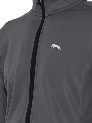 grey polyester casual jacket - 15747873 - Standard Image - 5