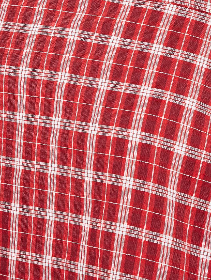 checkered a-line skirt - 15747961 - Zoom Image - 5