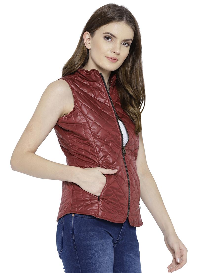quilted & padded sleeveless jacket - 15748098 - Zoom Image - 2