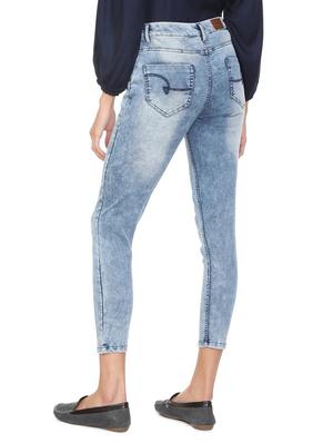 acid washed mid rise jeans - 15750663 - Standard Image - 2