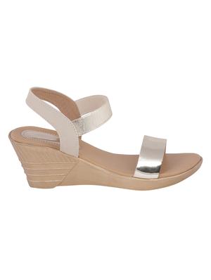 gold back strap wedges - 15750935 - Standard Image - 2