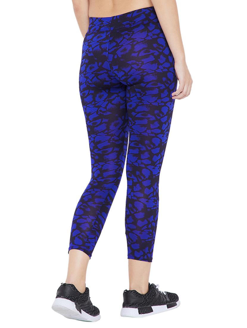 abstract printed mid-rise trackpants - 15751571 - Zoom Image - 2