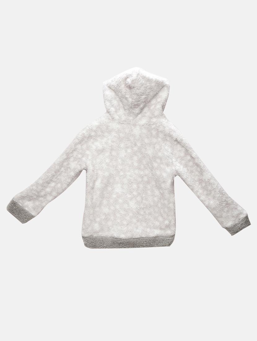 white fleece sweatshirt - 15751583 - Zoom Image - 2