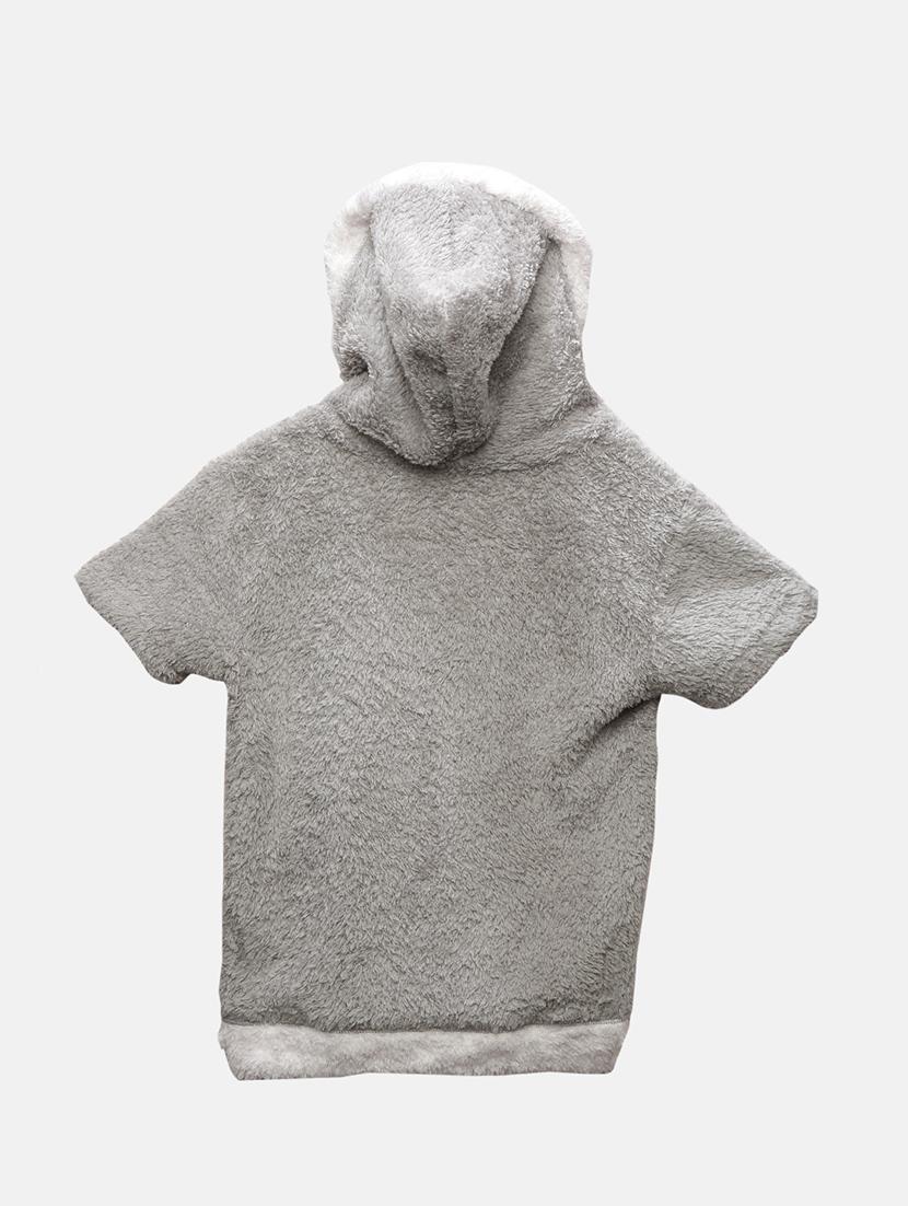 grey fleece sweatshirt - 15751586 - Zoom Image - 2