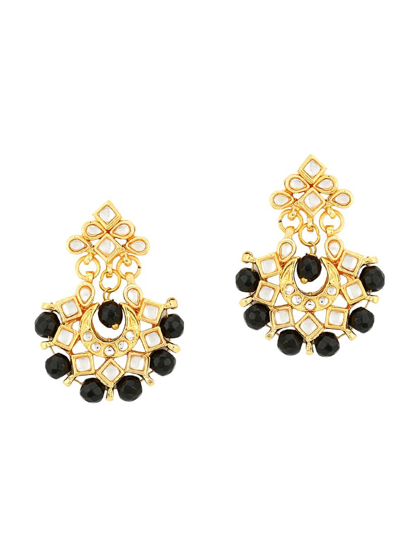 gold plated jhumka earring - 15754393 - Zoom Image - 2