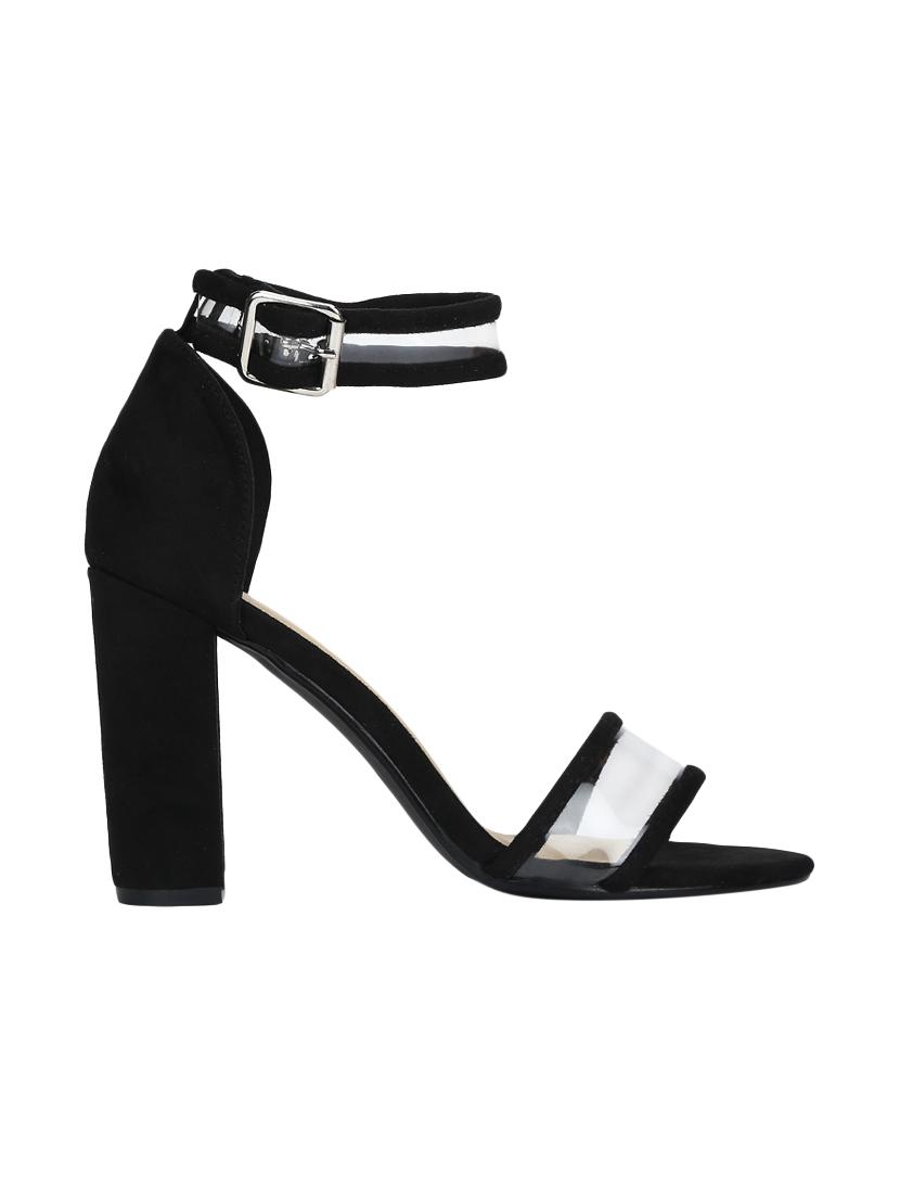black ankle strap sandals - 15758410 - Zoom Image - 2