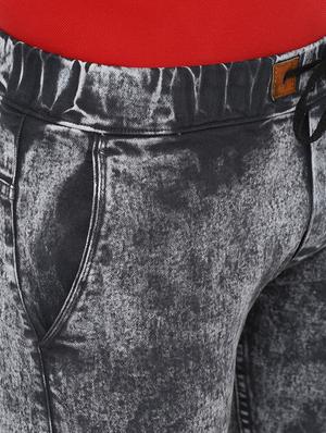 grey cotton blend jogger - 15759225 - Standard Image - 5