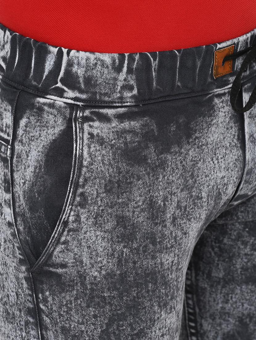 grey cotton blend jogger - 15759225 - Zoom Image - 5