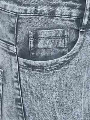 grey cotton blend washed jeans - 15759227 - Standard Image - 5