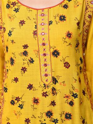 embroidered layered kurta - 15760021 - Standard Image - 5