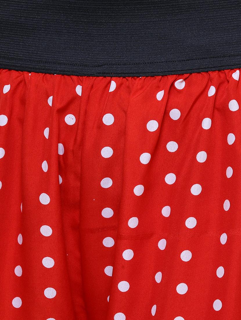polka dotted flared palazzo - 15763227 - Zoom Image - 5