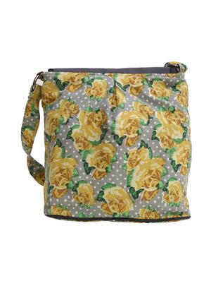 multi colored canvas printed sling bag - 15763459 - Standard Image - 2