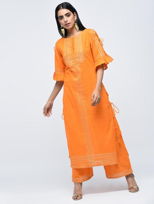 gotta work straight kurta - 15765006 - Standard Image - 1