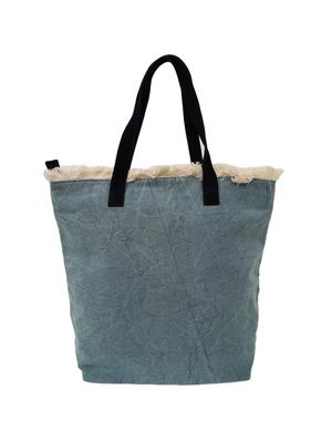 blue canvas ethnic tote - 15765237 - Standard Image - 2