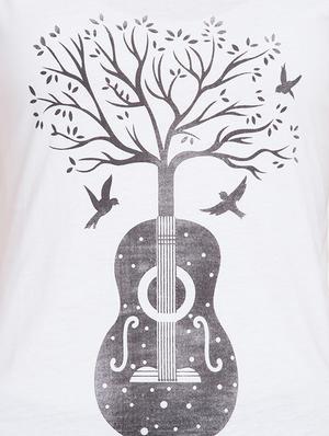 Graphic Print Short Sleeved Tee - 15766156 - Standard Image - 5