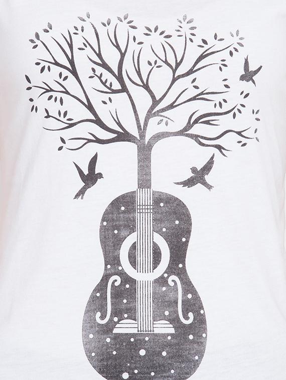 Graphic Print Short Sleeved Tee - 15766156 - Zoom Image - 5