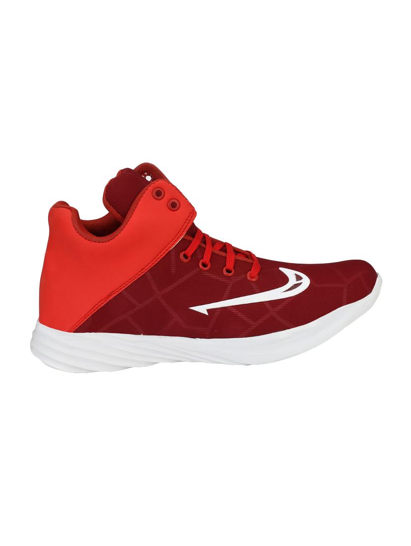 red lace up sport shoes - 15769549 - Zoom Image - 2