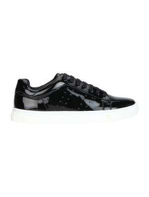 black lace-up sneakers - 15770081 - Standard Image - 2