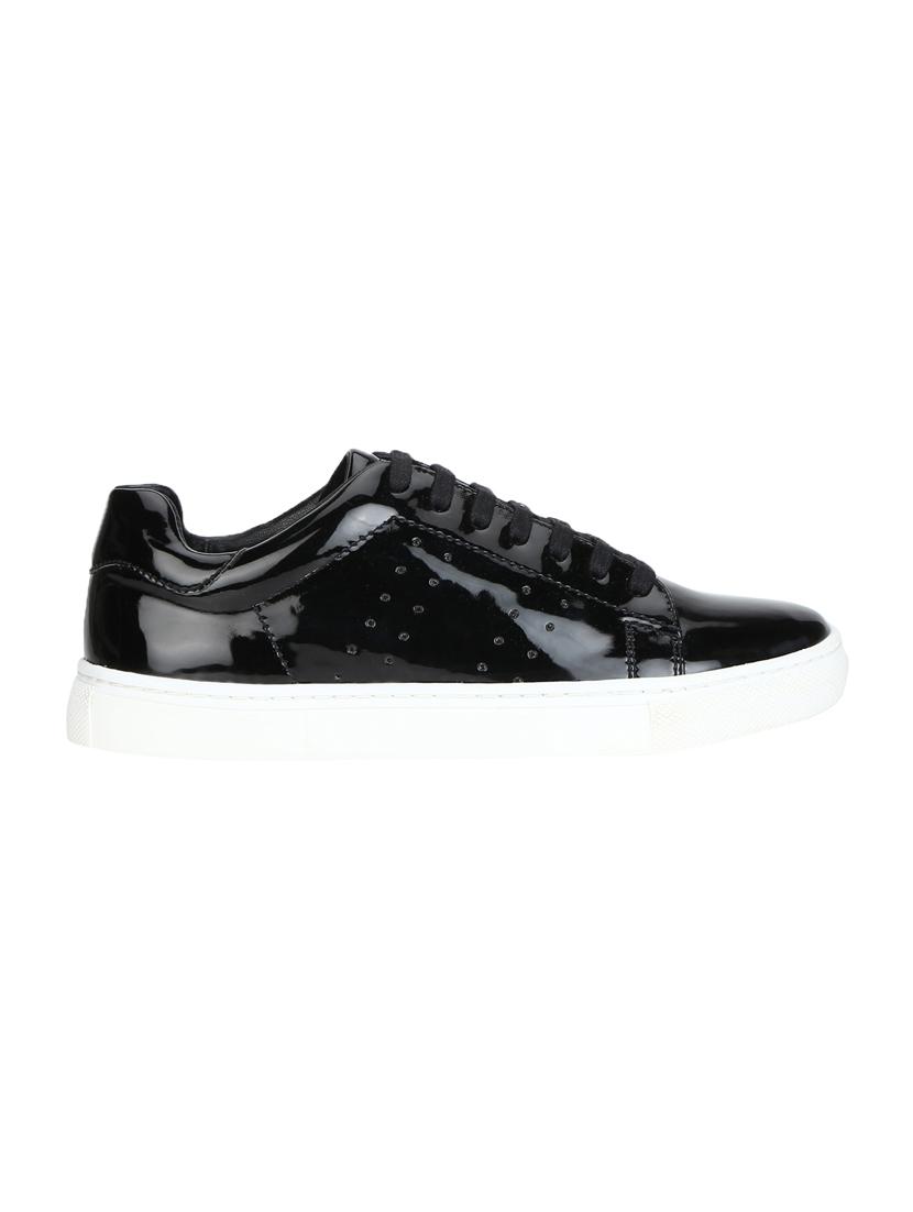 black lace-up sneakers - 15770081 - Zoom Image - 2