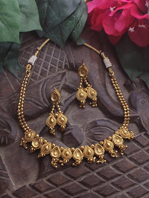 gold metal other necklace - 15773211 - Standard Image - 1