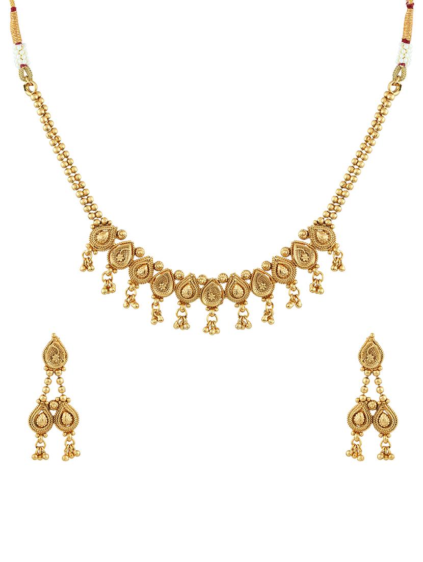 gold metal other necklace - 15773211 - Zoom Image - 2