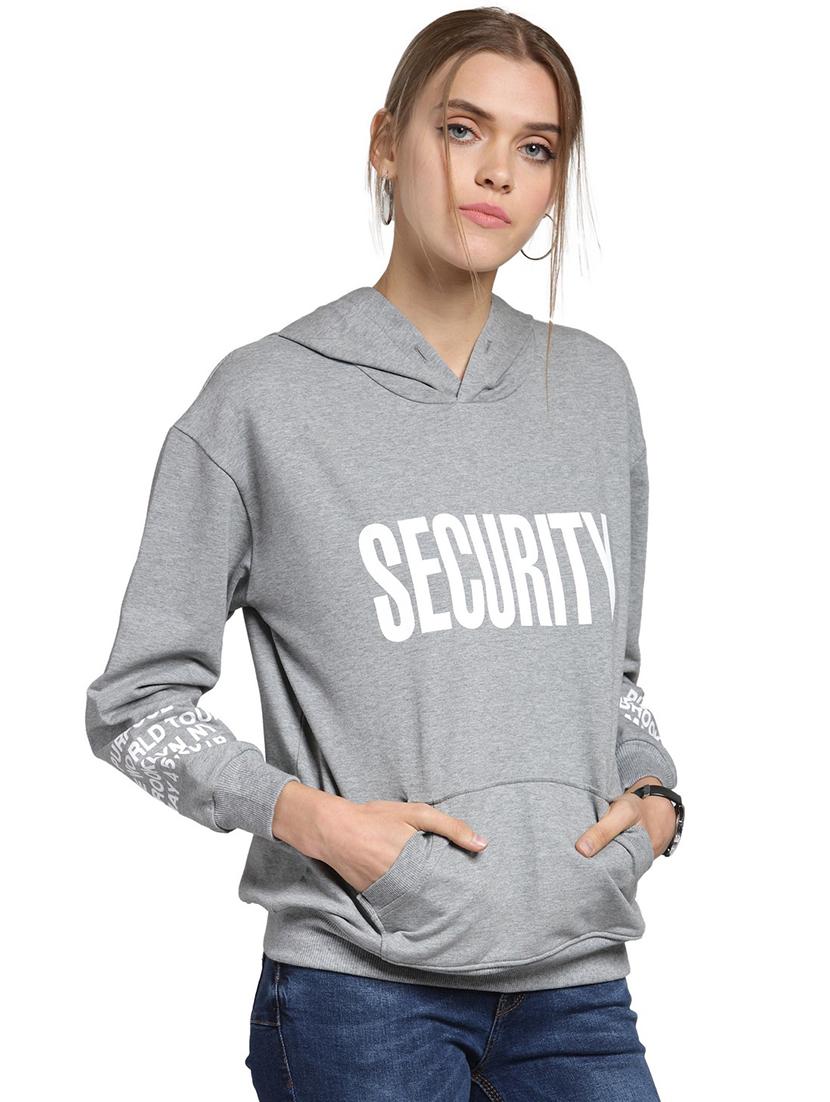 drop shoulder hooded sweatshirt - 15774796 - Zoom Image - 2