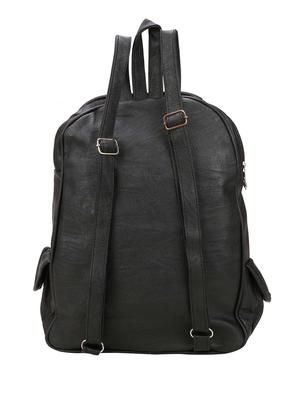 black leatherette (pu) fashion backpack - 15774940 - Standard Image - 2