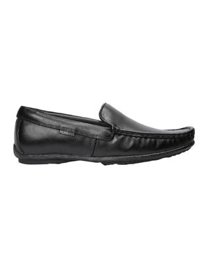 black leather office wear loafers - 15776670 - Standard Image - 2