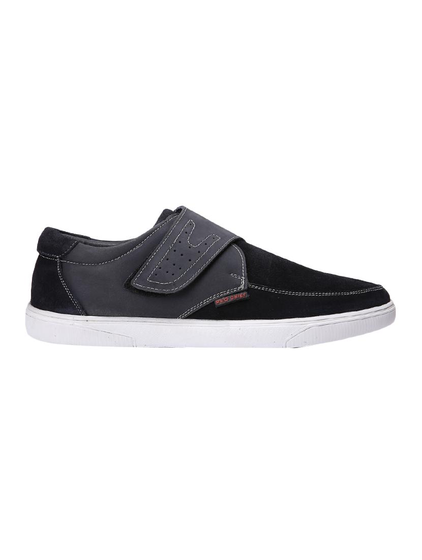 blue leather casual slip ons - 15776673 - Zoom Image - 2