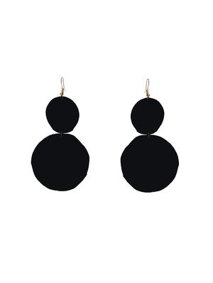 blue velvet hoop earring - 15779964 - Standard Image - 2