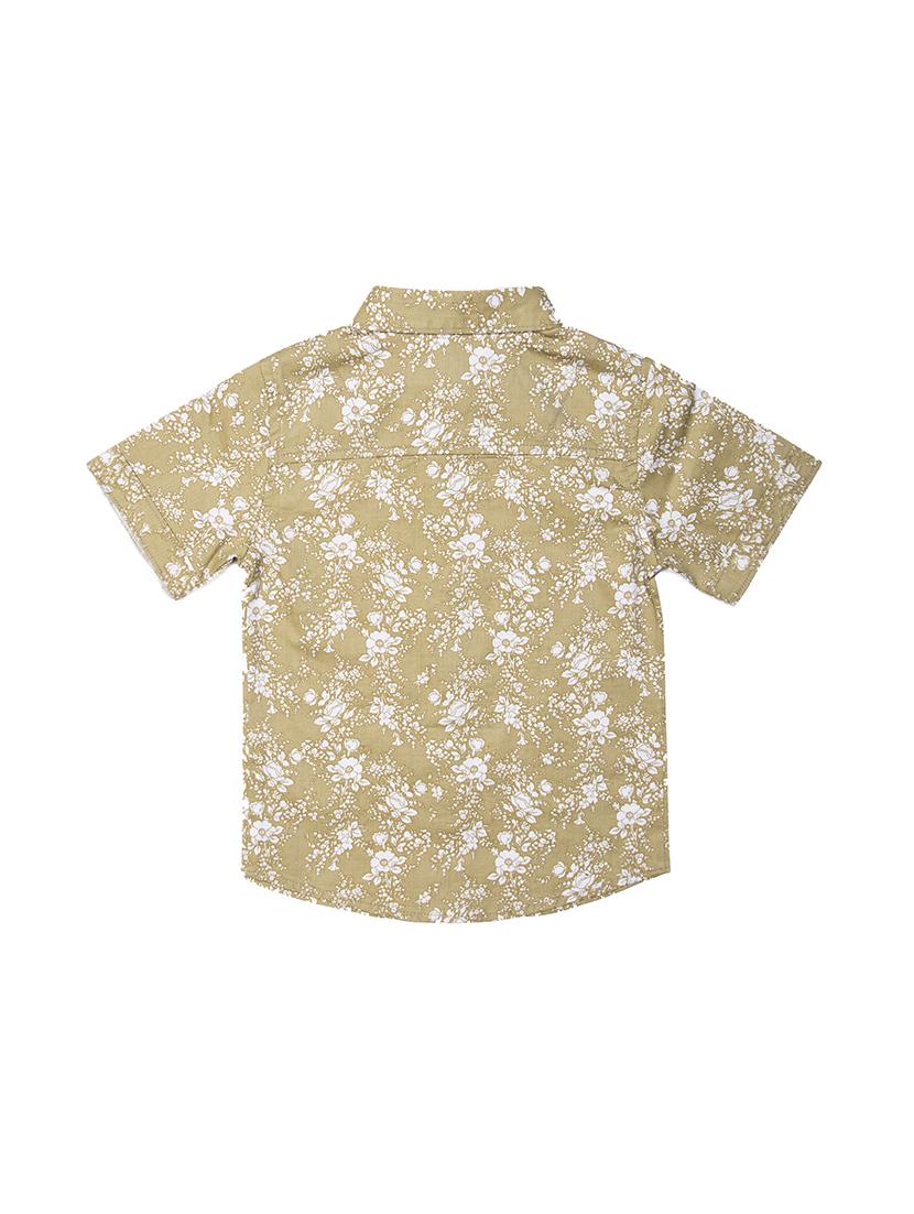 beige cotton shirt - 15780520 - Zoom Image - 2