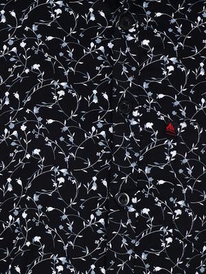 black floral printed casual shirt - 15782215 - Standard Image - 5