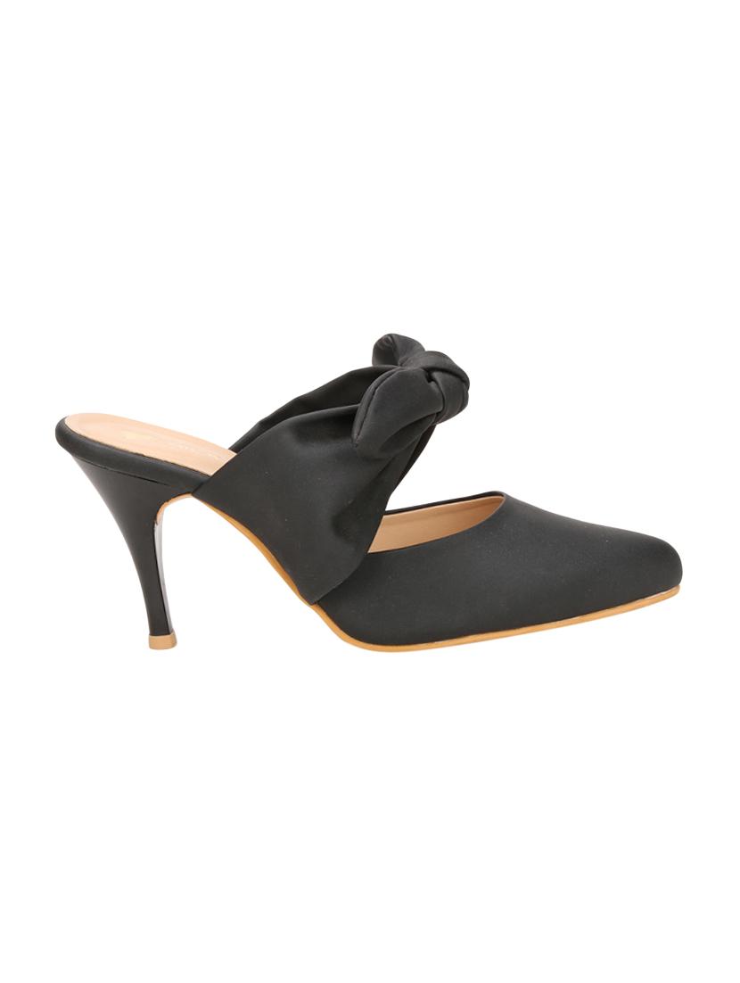 black slip on mules sandals - 15783119 - Zoom Image - 2