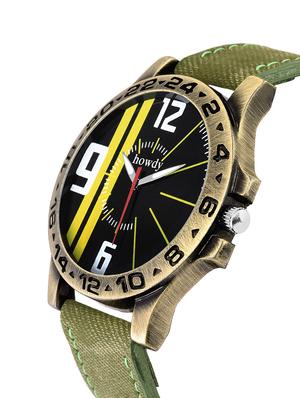leather strap analog watch (howdy-ss525) - 15785811 - Standard Image - 2